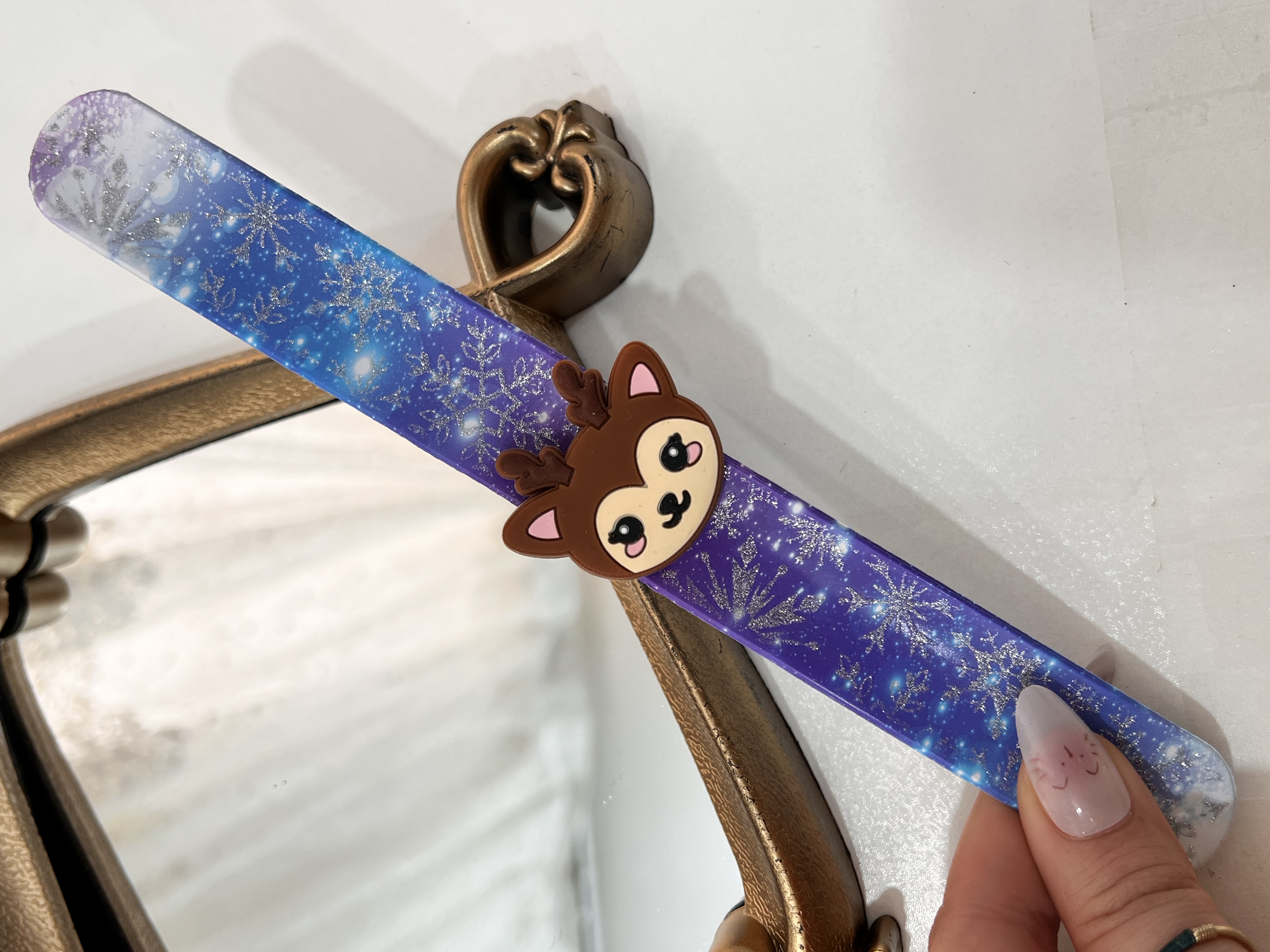 دستبند خطکشی‌ نستالژی کودک‌ ✨➕💜➕🦌
