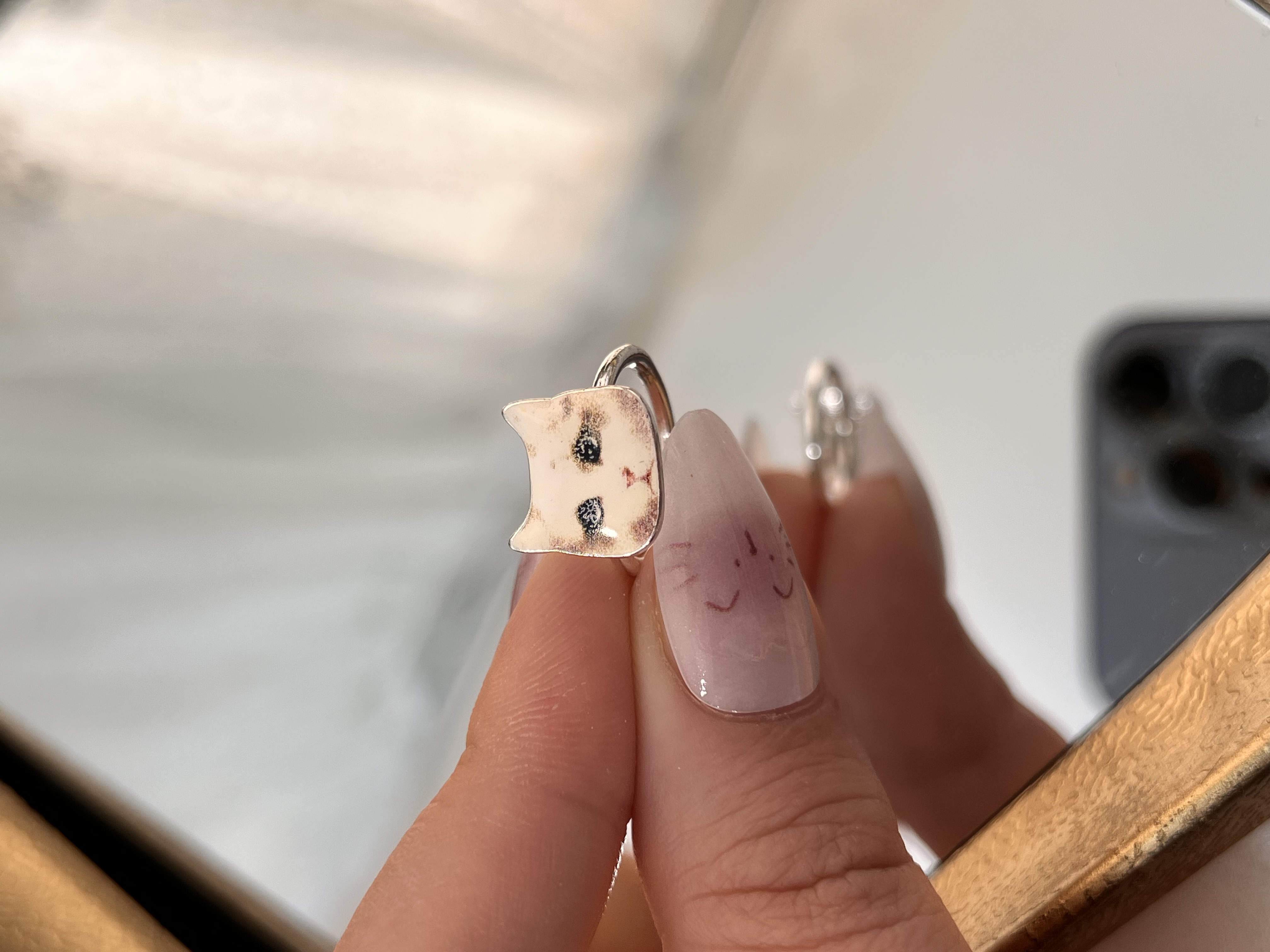 انگشتر کودک‌ گربه +۷‌ 🐱➕💍