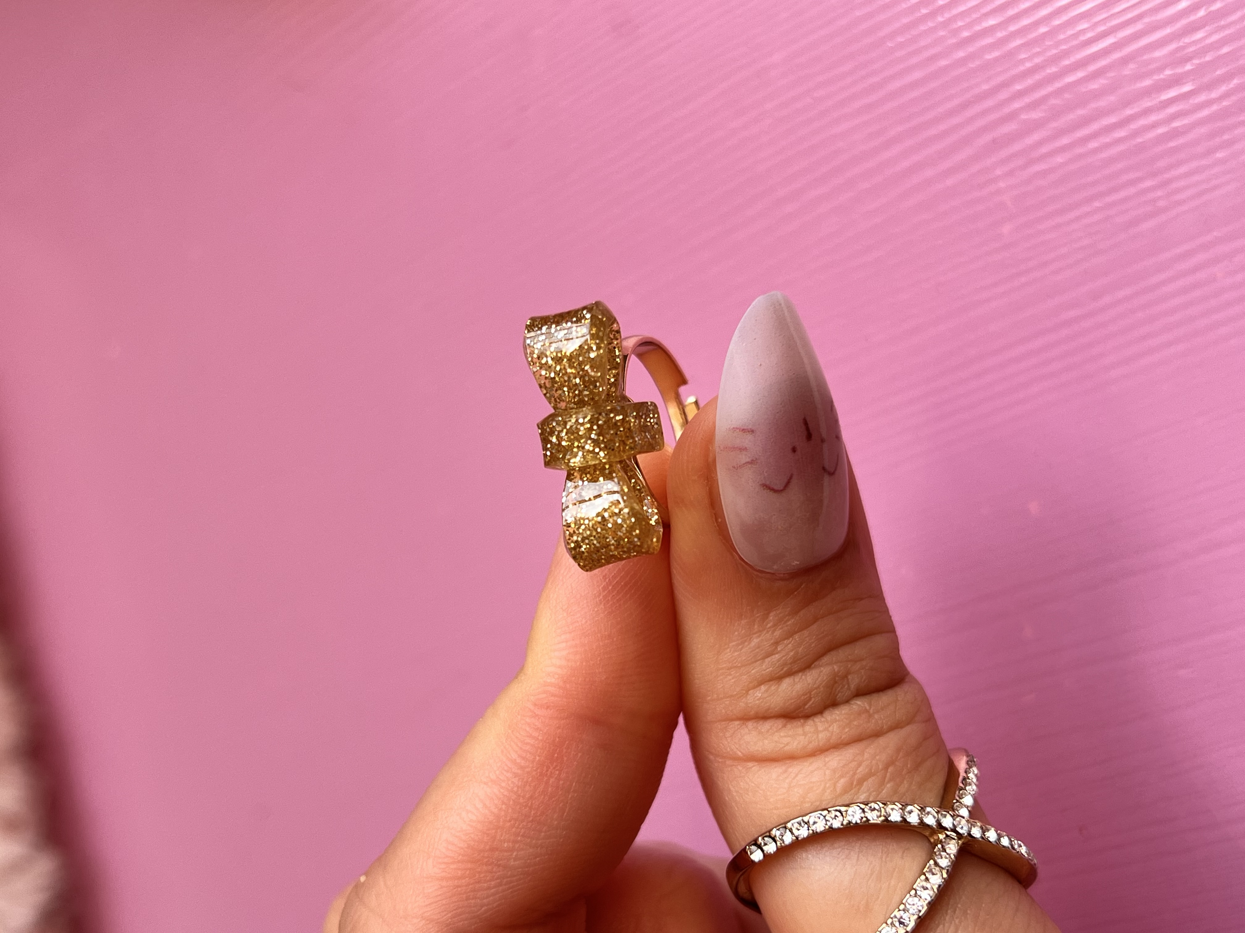 انگشتر کودک پاپیون 🎀➕✨