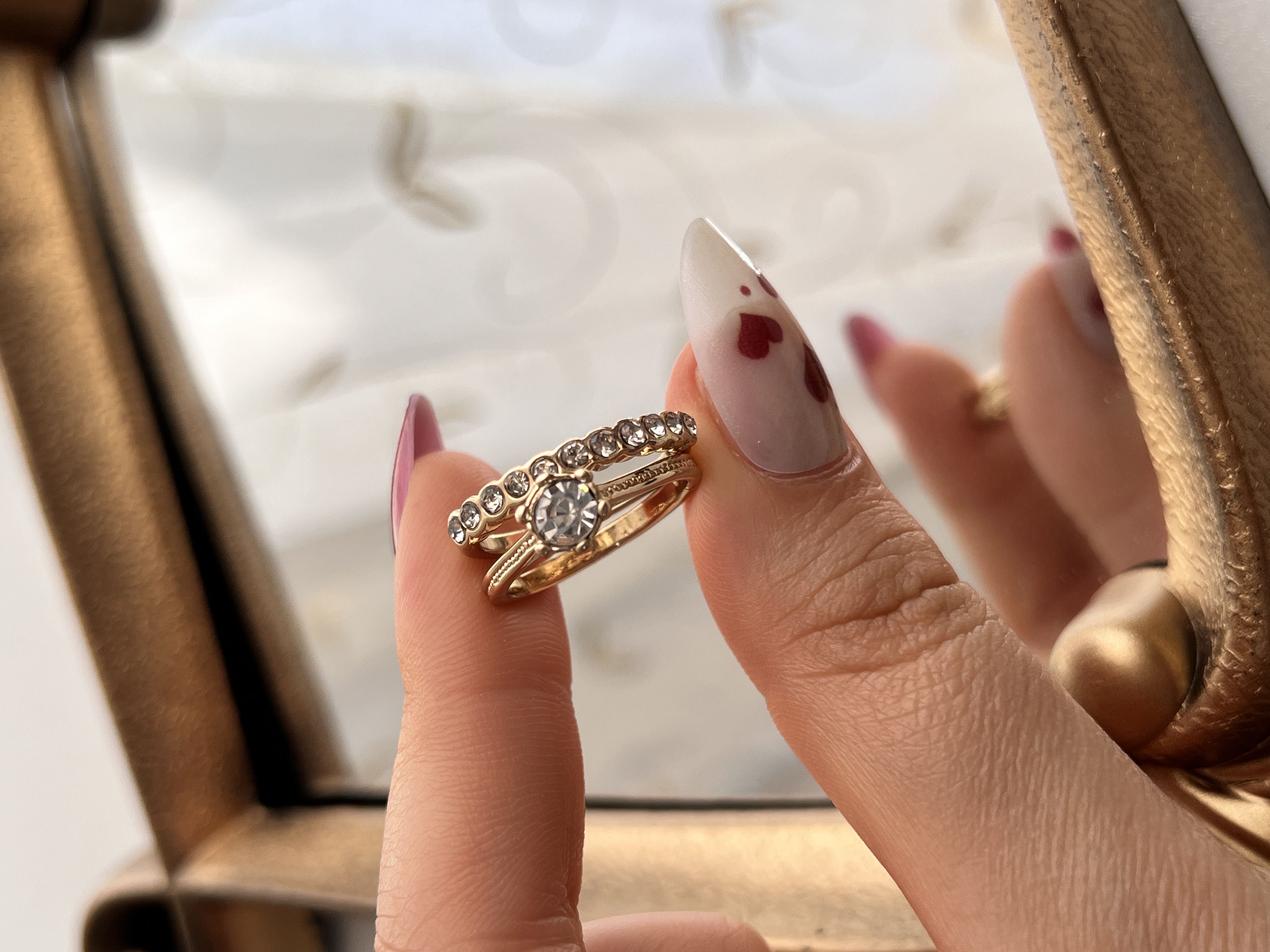 انگشتر ست تک نگین 💛➕💍➕💎