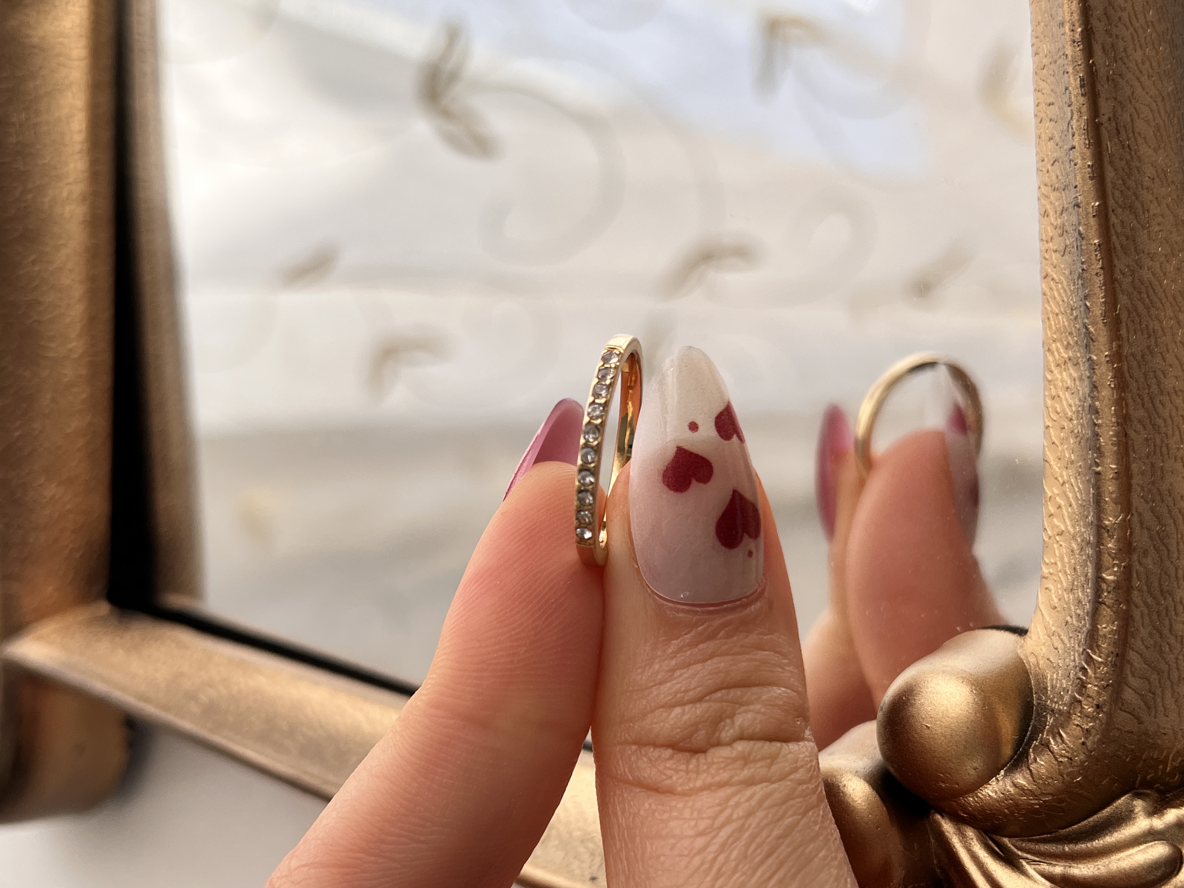انگشتر نیمه نگین کارشد💛➕💍➕💎