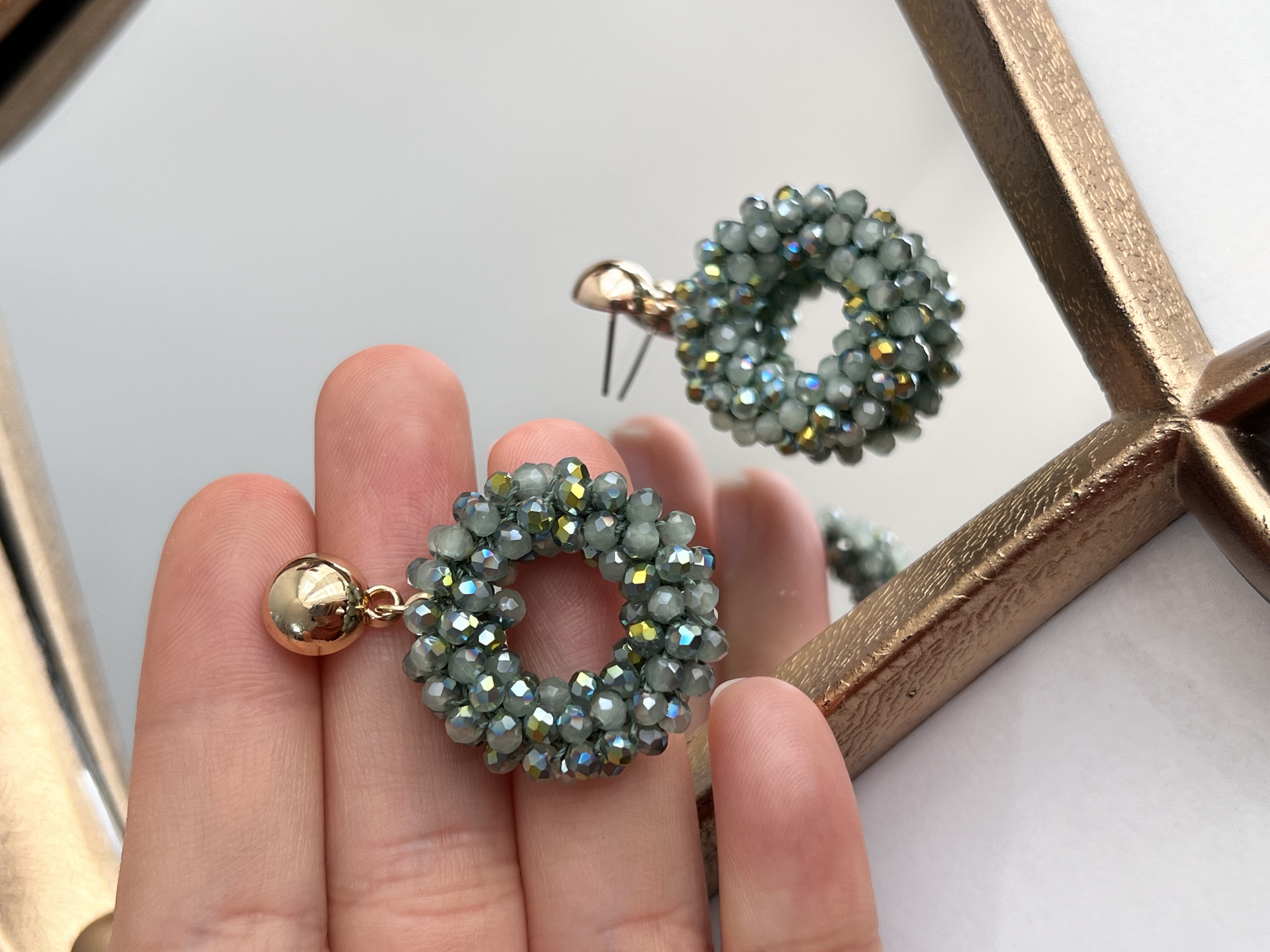 گوشواره کریستال اصل کارشد🍀➕💎