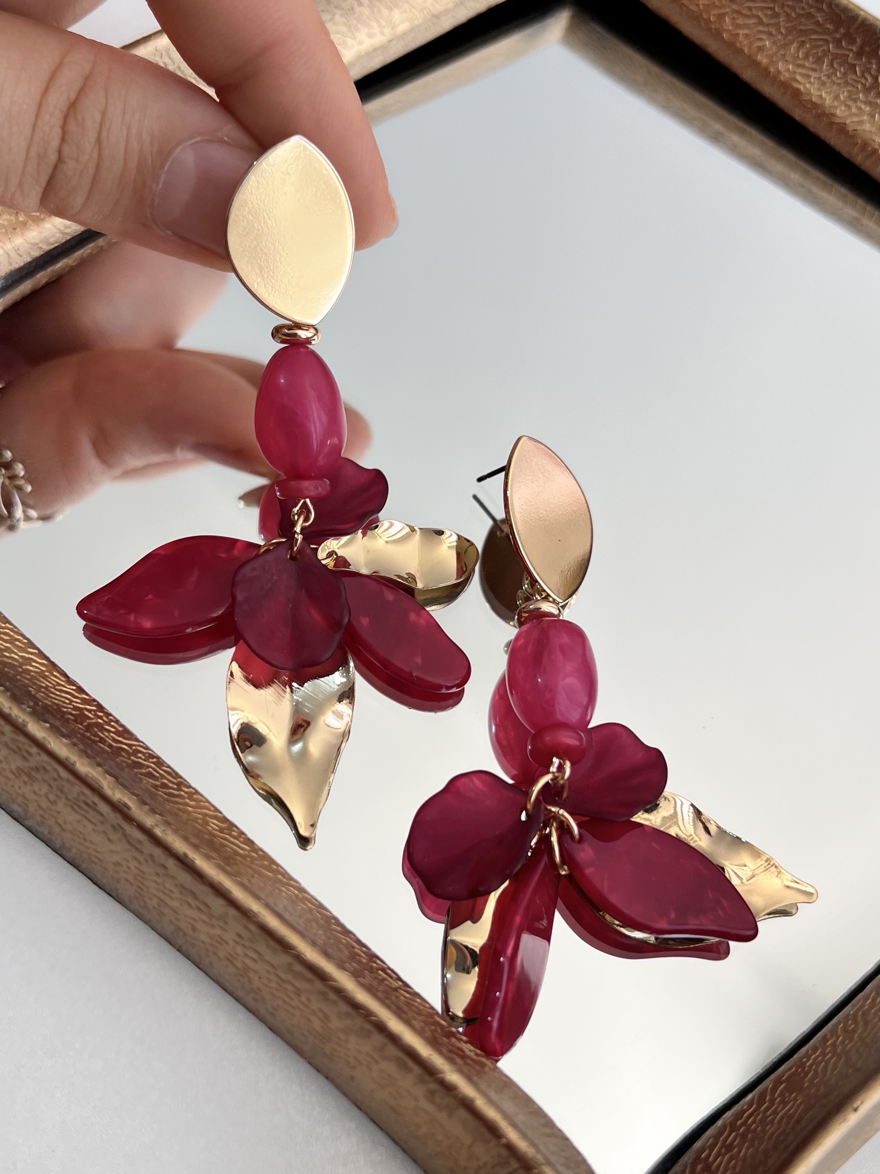 گوشواره اویز بلند 🍇➕✨
