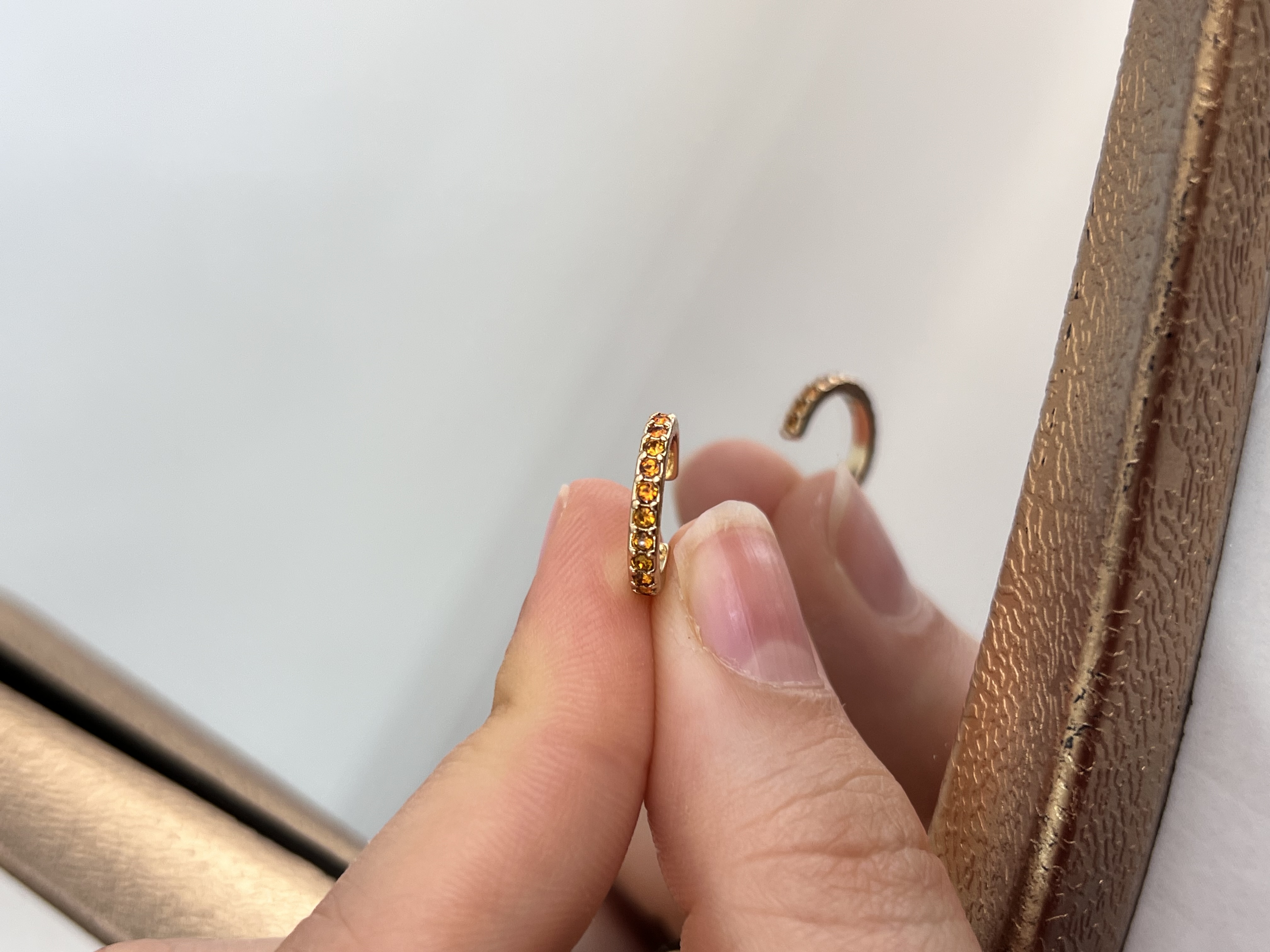 ایرکاف ابکاری طلا نگین کار🧡➕✨